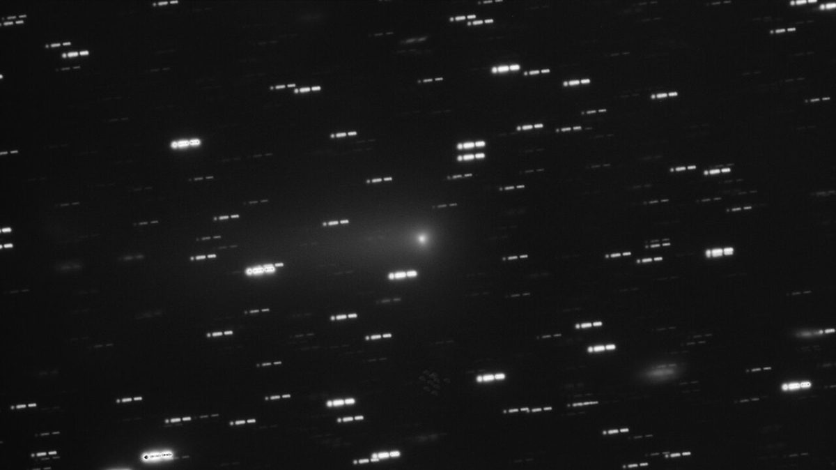 Image of interstellar comet 3I/ATLAS was taken on 18 February 2026 with the FORS2 instrument on ESO’s Very Large Telescope (VLT). Credit: ESO/O. Hainaut