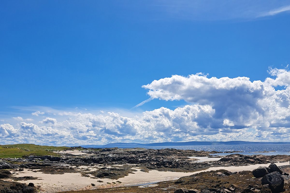 The west coast of Ireland, including in places like County Galway, will give you clear views of the eclipse. Credit: Iain Todd