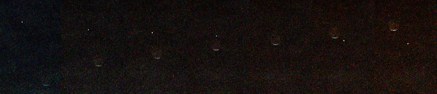 Sequence of images by NASA's Perseverance rover on 2 July 2026 shows Earth passing behind Martian moon Phobos. Credit: NASA/JPL-Caltech/ASU/MSSS/SSI