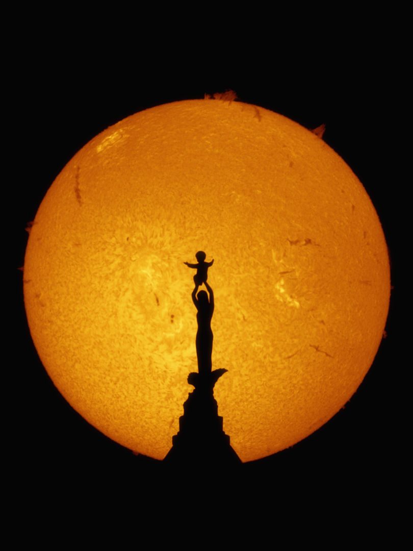 The Sun Tianyao Yang, Shanghai, China, 6 December 2025 Equipment: Fujifilm GFX100 II camera, Sky-Watcher Heliostar 100Ha solar telescope, iOptron HAE18C mount