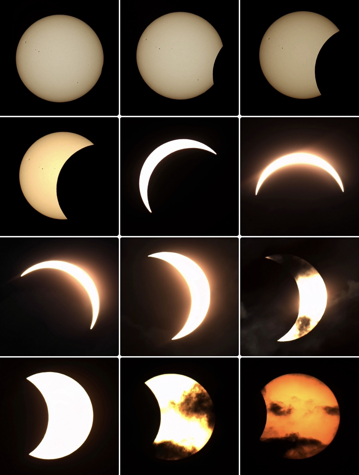 Sarah Fisher captured these images of the solar eclipse, 12 August 2026 from Loxley View Point, Warwickshire, UK, using a smart telescope and a smartphone. "Oh what a night," says Sarah. "Impromptu solar outreach at Loxley! I had a great time sharing my live view on my phone from my telescope. Wonderful evening for the partial solar eclipse." Equipment: Seestar S50 Smartscope #eclipse #eclipse2026 #solareclipse #solareclipse2026 #totaleclipse #totaleclipse2026 #seestar