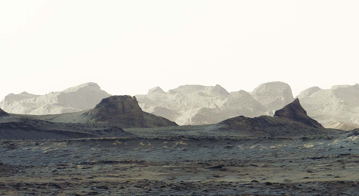 A view of Mars in the morning light and distant wind-carved crags called yardangs captured by NASA’s Curiosity Mars rover on 11 August 2026. Credit: NASA/JPL-Caltech/MSSS