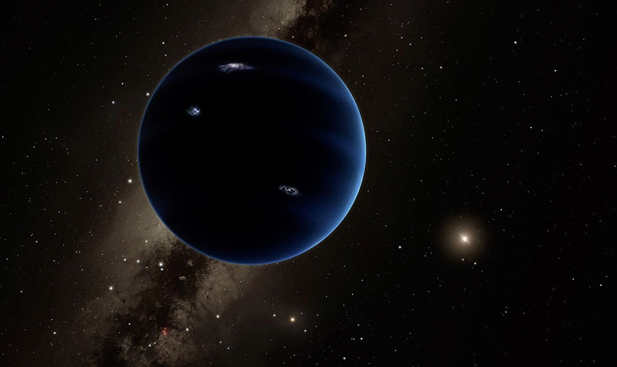 Artist's impression of the hypothetical Planet 9 in our Solar System. Credit: NASA