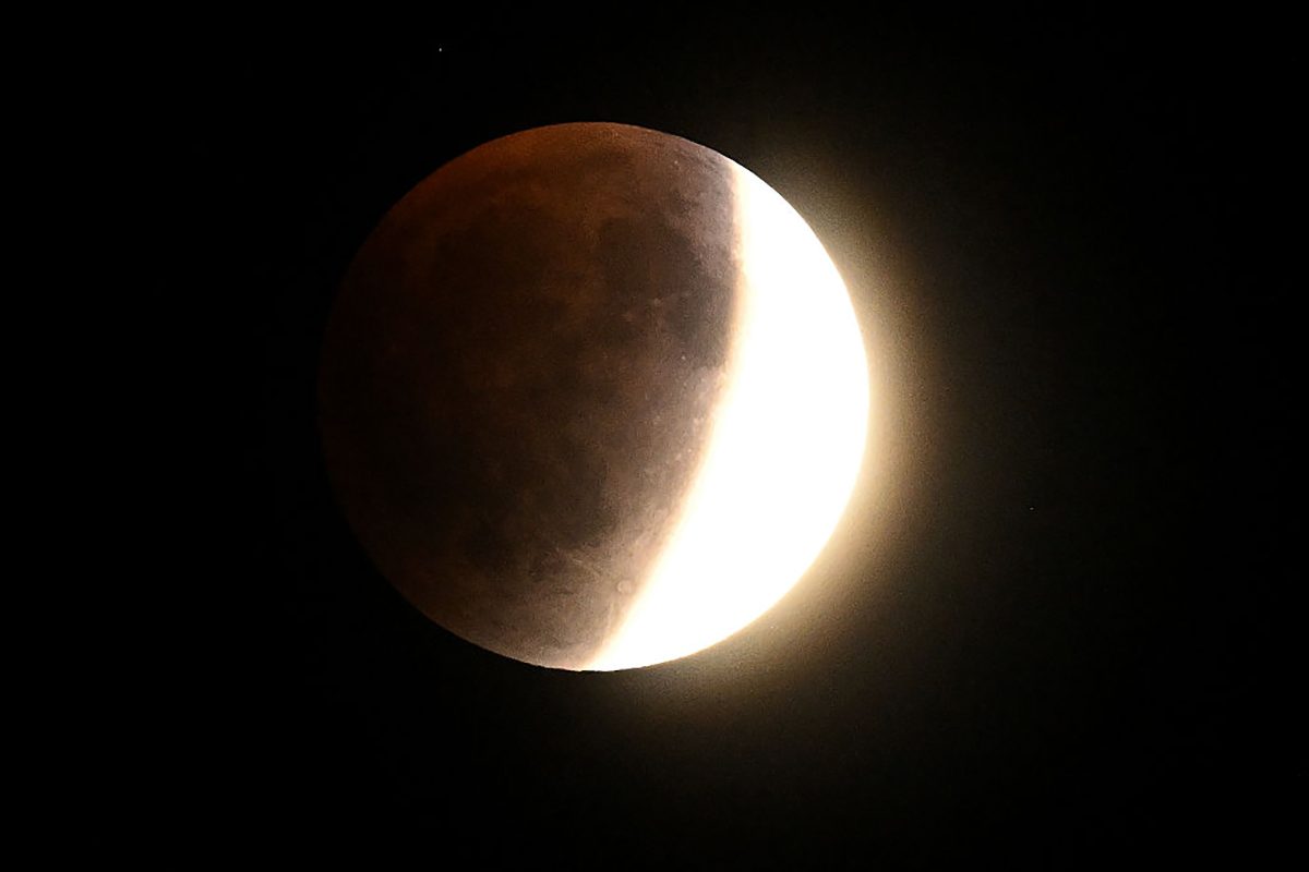 Blood Moon of 7 September 2025 over Islamabad, Pakistan. Photo by AAMIR QURESHI/AFP via Getty Images