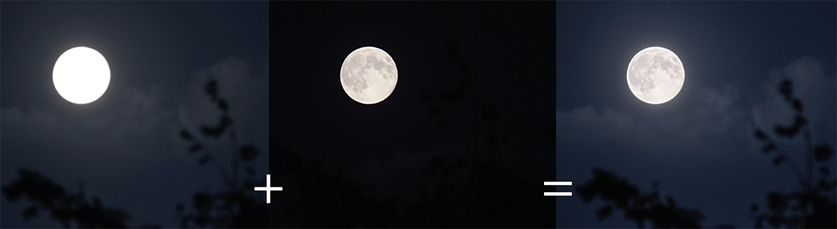 Build composite images to catch both the Moon and the foreground at their best. Credit: Will Gater