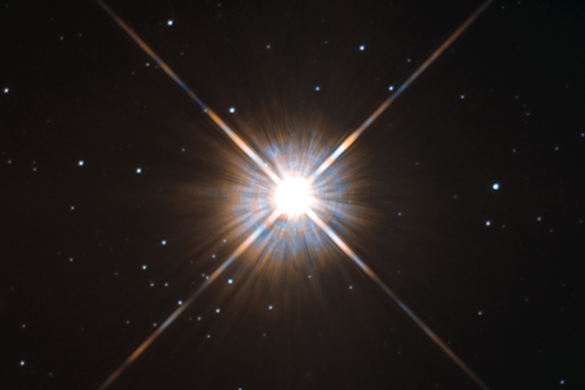 A Hubble Space Telescope image of Proxima Centauri, the closest star to the Solar System. Credit: ESA/Hubble & NASA