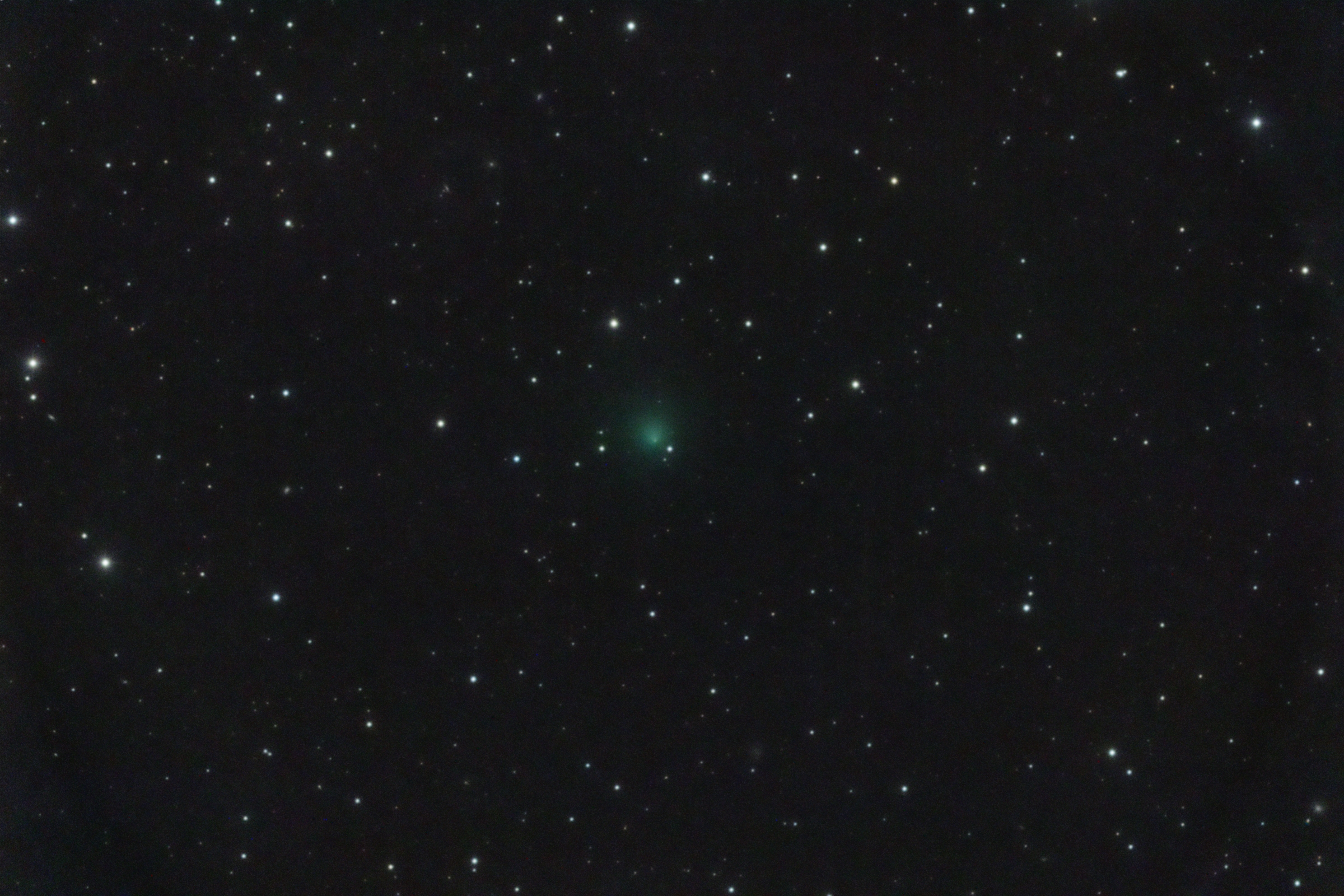 Comet Encke – source of the Halloween Fireballs – photographed by José J. Chambó, Mayhill, New Mexico