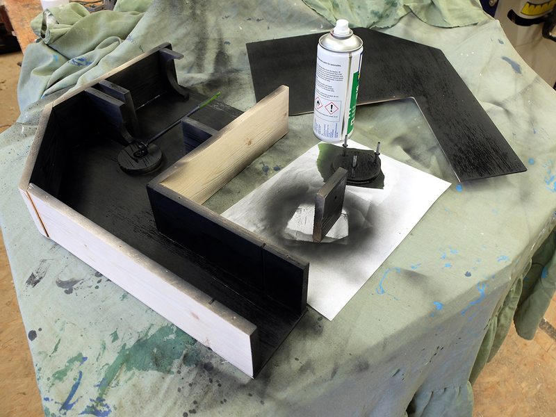 Step 4 inside painted Step 4 inside painted