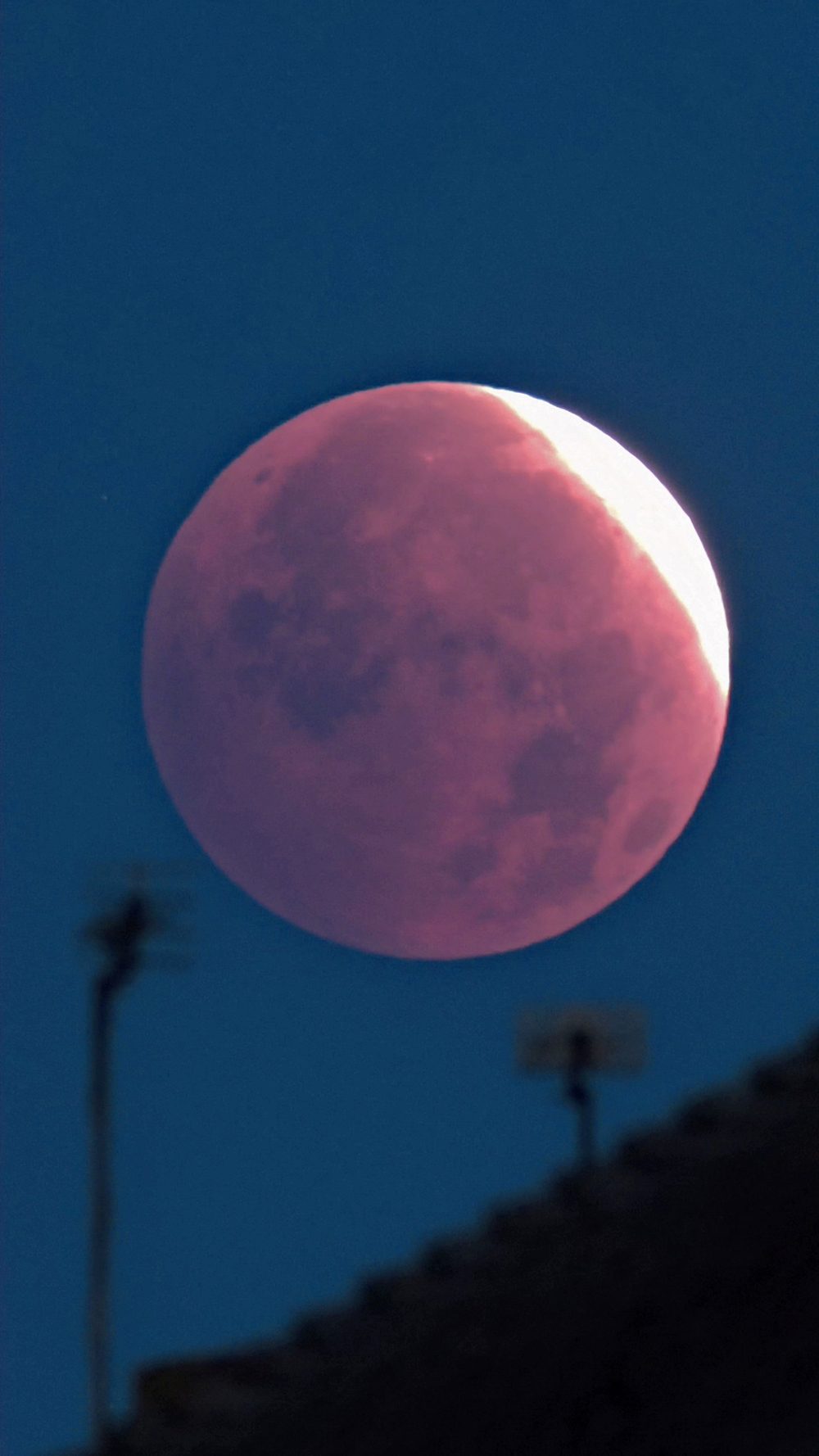 Thanks to Krum Kasabov for sending us this pic of the partial lunar eclipse of 28 August 2026, captured from Ryetop Park, Rainham, Kent, UK at 05:22 local time. "This image was taken just before the Moon disappeared behind the houses and as the sky was brightening, 40 mins before sunrise," says Krum. Equipment: Seestar S50 smart telescope Exposure: f/5, 1/20 sec, ISO 50014, 250mm focal length Software: Photoshop