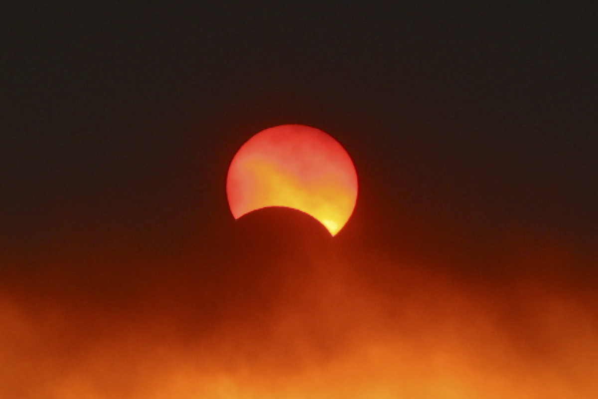 You can watch the 29 March 2025 partial solar eclipse live online. Credit: Manfred Gottschalk / Getty Images