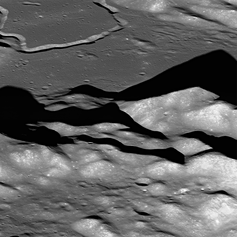 Hadley Rille, as imaged by the Lunar Reconnaissance Orbiter. Credit: NASA/Goddard/Arizona State University