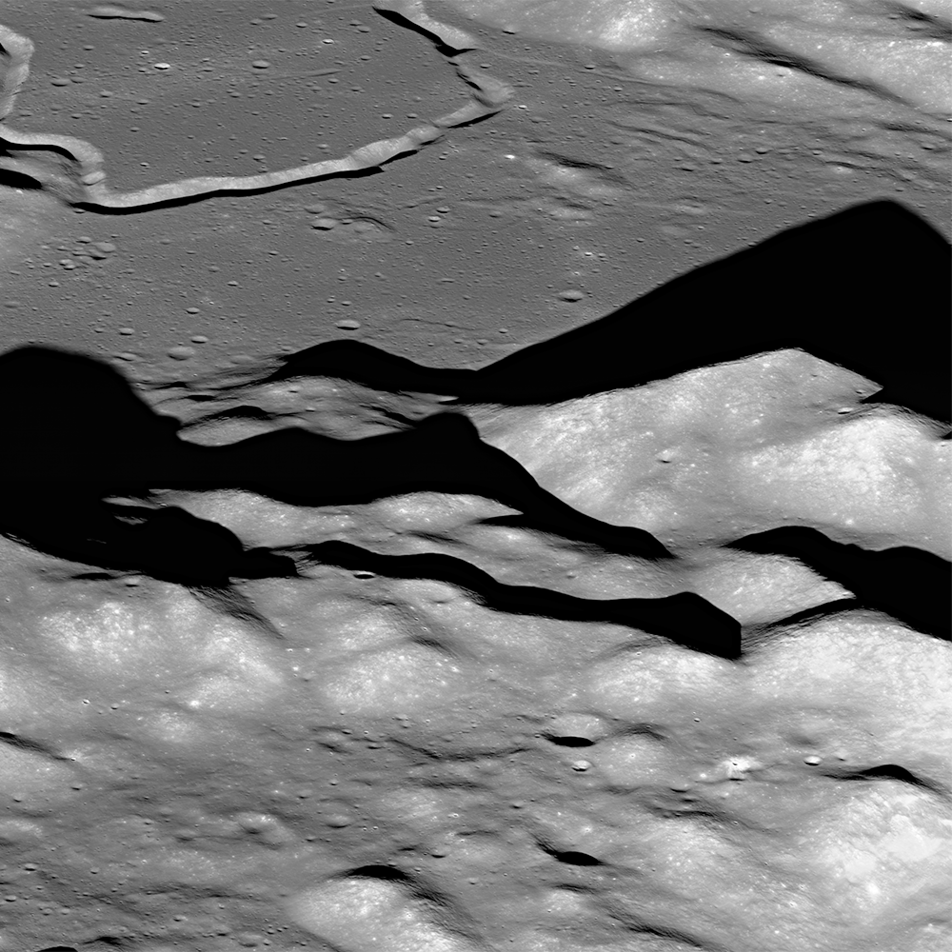 Hadley Rille, as imaged by the Lunar Reconnaissance Orbiter. Credit: NASA/Goddard/Arizona State University