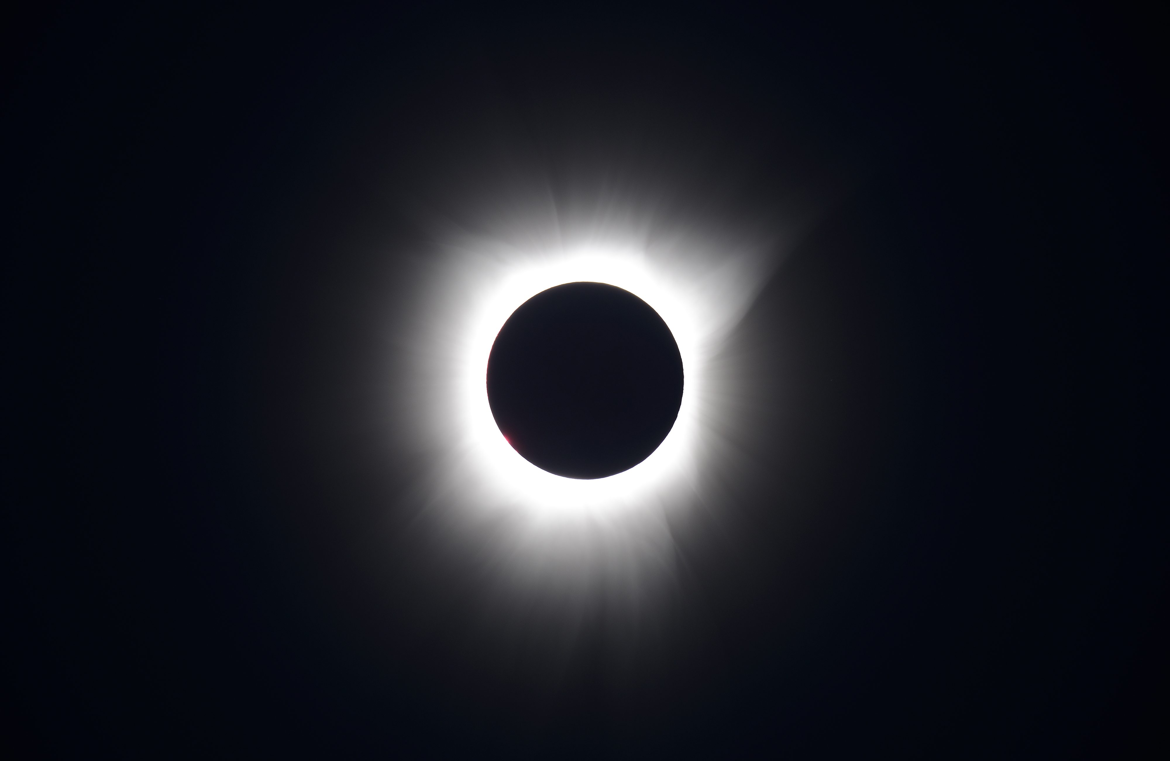 Totality during a solar eclipse. Credit: Li-Chun Chen, Sulawesi, Indonesia.
