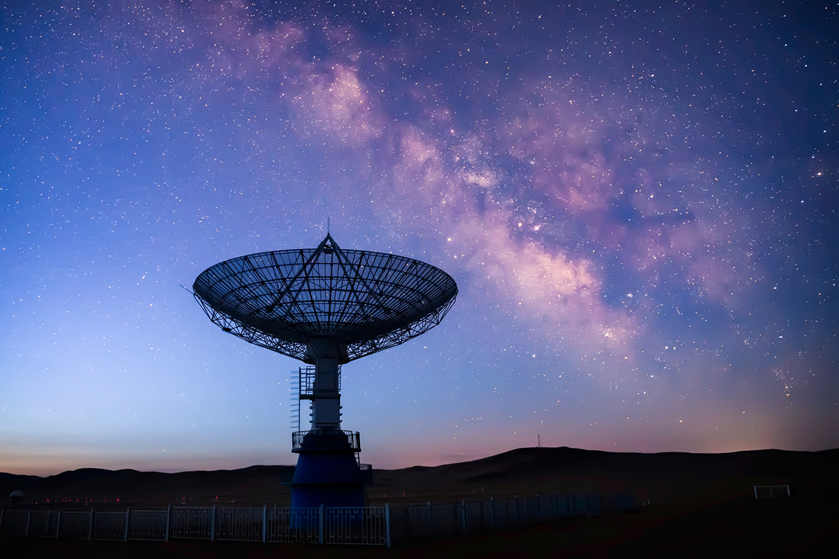 Strange signals from space. Credit: bjdlzx / Getty Images