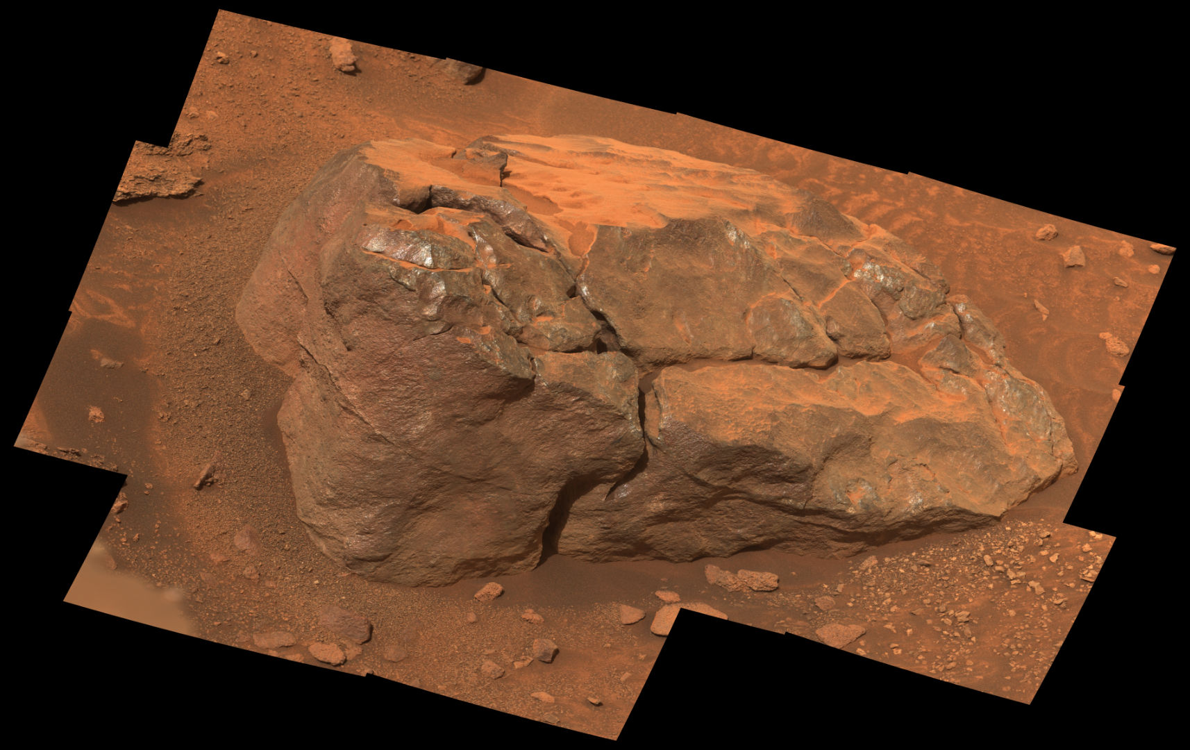 Observation Rock, Mars Perseverance Mars Rover, 7 November 2024 Credit: NASA/JPL-Caltech/ASU/MSSS