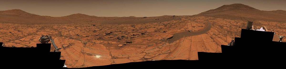 Natural-colour view of an area on Mars nicknamed 'Flabreen', captured by NASA's Perseverance Mars rover on 26 May 2025. Credit: NASA/JPL-Caltech/ASU/MSSS