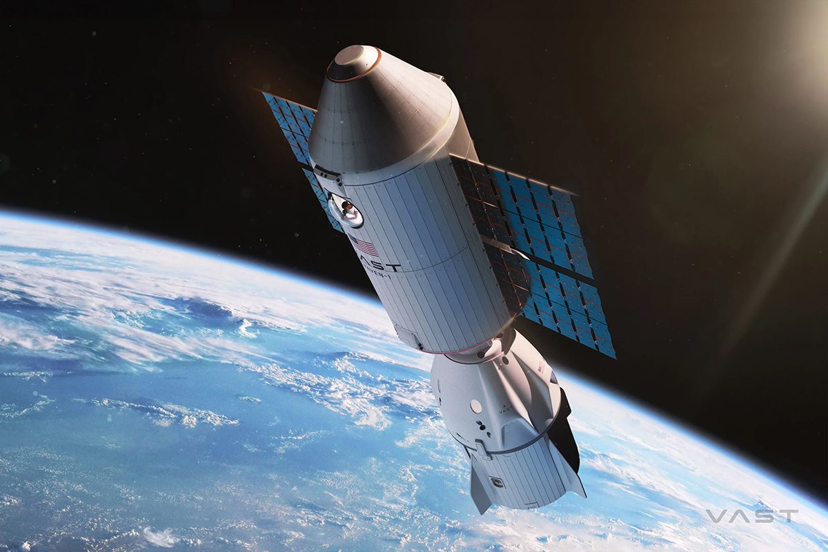 Artist's impression of the NASA-supported commercial space station, Vast’s Haven-1. Credit: Vast
