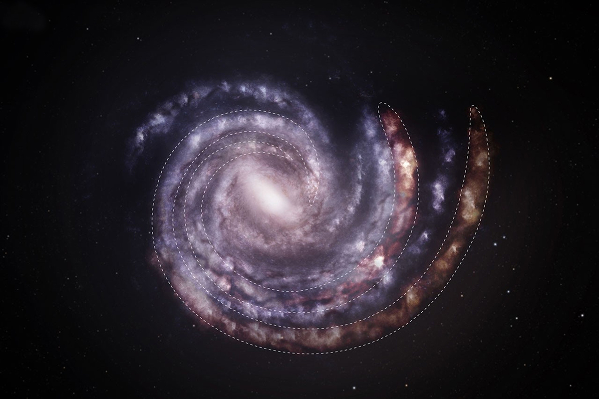 Artist's impression of the Milky Way. Credit: NASA, CXC, SAO, M.Weiss