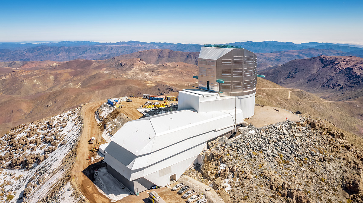 NSF-DOE Vera C. Rubin Observatory on the summit of Cerro Pachón in Chile. Credit: NSF-DOE Vera C. Rubin Observatory
