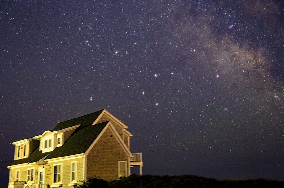Sagittarius, the Teapot and the band of our Milky Way captured by John Chumack, Cape Cod, MA, USA