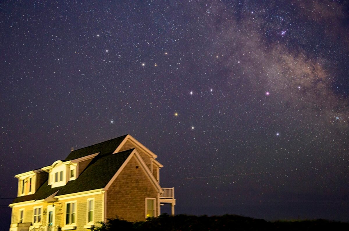 Sagittarius, the Teapot and the band of our Milky Way captured by John Chumack, Cape Cod, MA, USA
