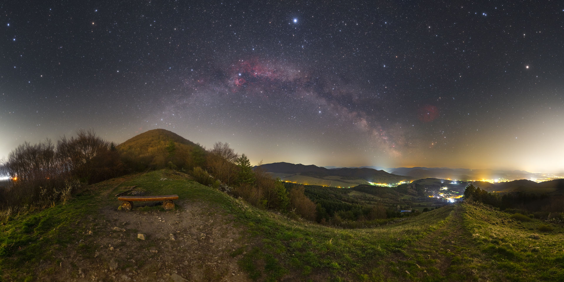 Milky Way over Slovakia Ondrej Králik, Veľký Manín, Považská Bystrica, Slovakia, 12 April 2026 Equipment: Canon EOS 6D camera, Sigma 24mm lens, Innorel RT80C tripod