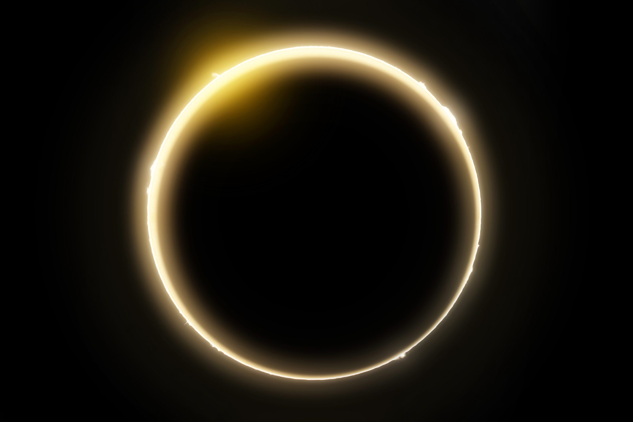 Annular solar eclipse captured from Nerja, Andalusia, south of Spain. Credit: Javier Zayas Photography / Getty Images