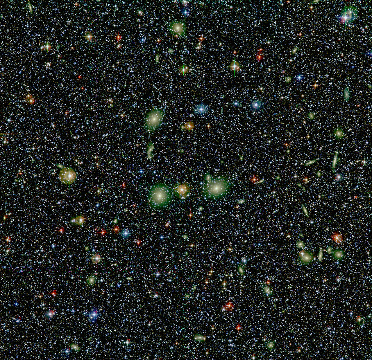 View of the sky in the Southern Hemisphere constellation of Norma, the direction of the Great Attractor. Credit: ESO