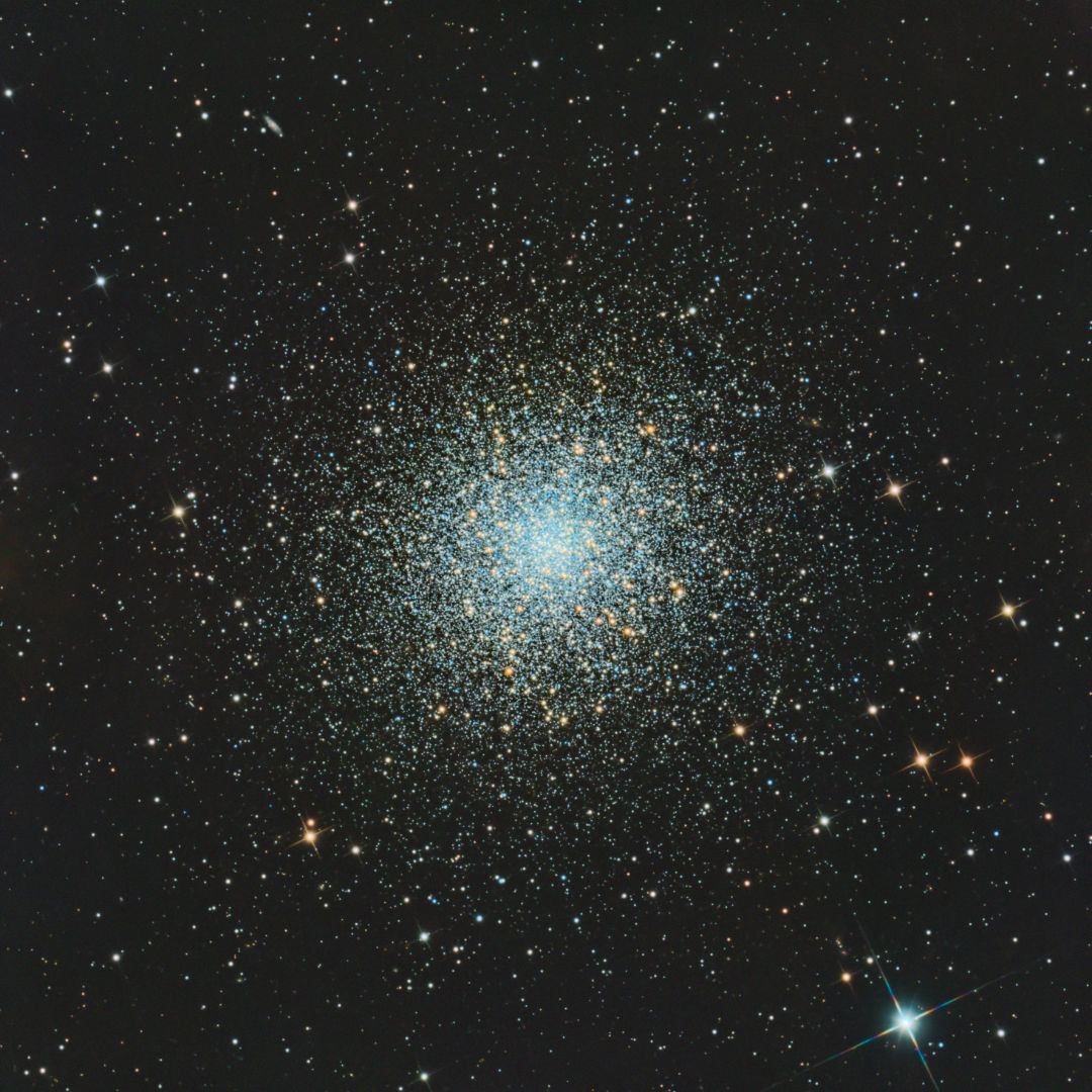 The Hercules Globular Cluster Eugene Muller, Solihull, West Midlands, UK, 6 March 2026 Equipment: ZWO ASI533MC Pro camera, Sky-Watcher Explorer 250PDS reflector, Sky-Watcher WAVE 150i mount