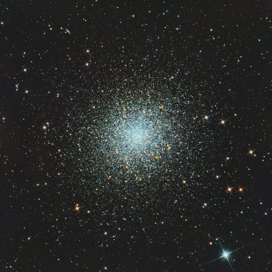 The Hercules Globular Cluster Eugene Muller, Solihull, West Midlands, UK, 6 March 2026 Equipment: ZWO ASI533MC Pro camera, Sky-Watcher Explorer 250PDS reflector, Sky-Watcher WAVE 150i mount