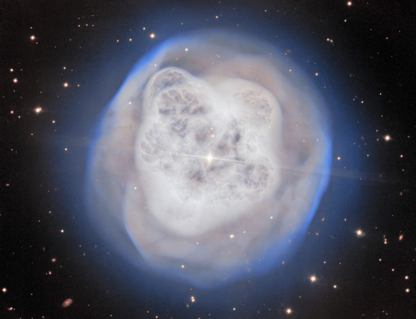 The Crystal Ball Nebula, NGC 2514 Gemini North, 21 May 2026 Credit: International Gemini Observatory/NOIRLab/NSF/AURA. Image processing: J. Miller & M. Rodriguez (International Gemini Observatory/NSF NOIRLab), T.A. Rector (University of Alaska Anchorage/NSF NOIRLab), D. de Martin & M. Zamani (NSF NOIRLab)
