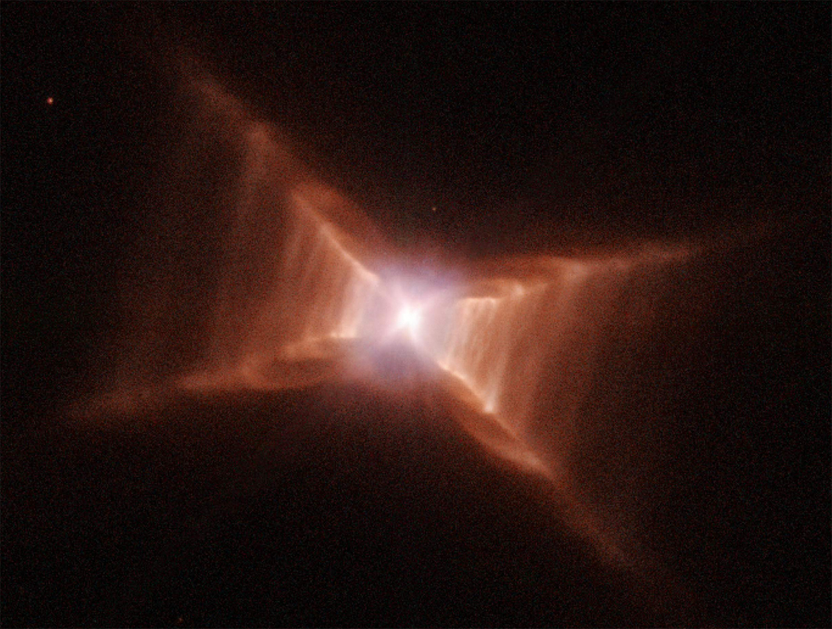 Red Rectangle Nebula. Credit: NASA; ESA; Hans Van Winckel (Catholic University of Leuven, Belgium); and Martin Cohen (University of California, Berkeley)