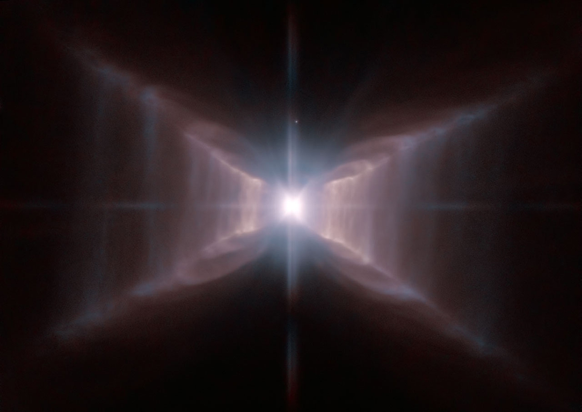 Hubble Space Telescope image of the Red Rectanlge Nebula. Credit: ESA/Hubble and NASA