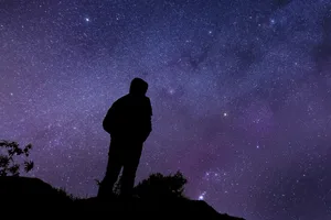 olbers paradox Olbert's Paradox asks, if the Universe is full of billions of stars, why is it dark at night? Credit: MatViv80 / Getty Images