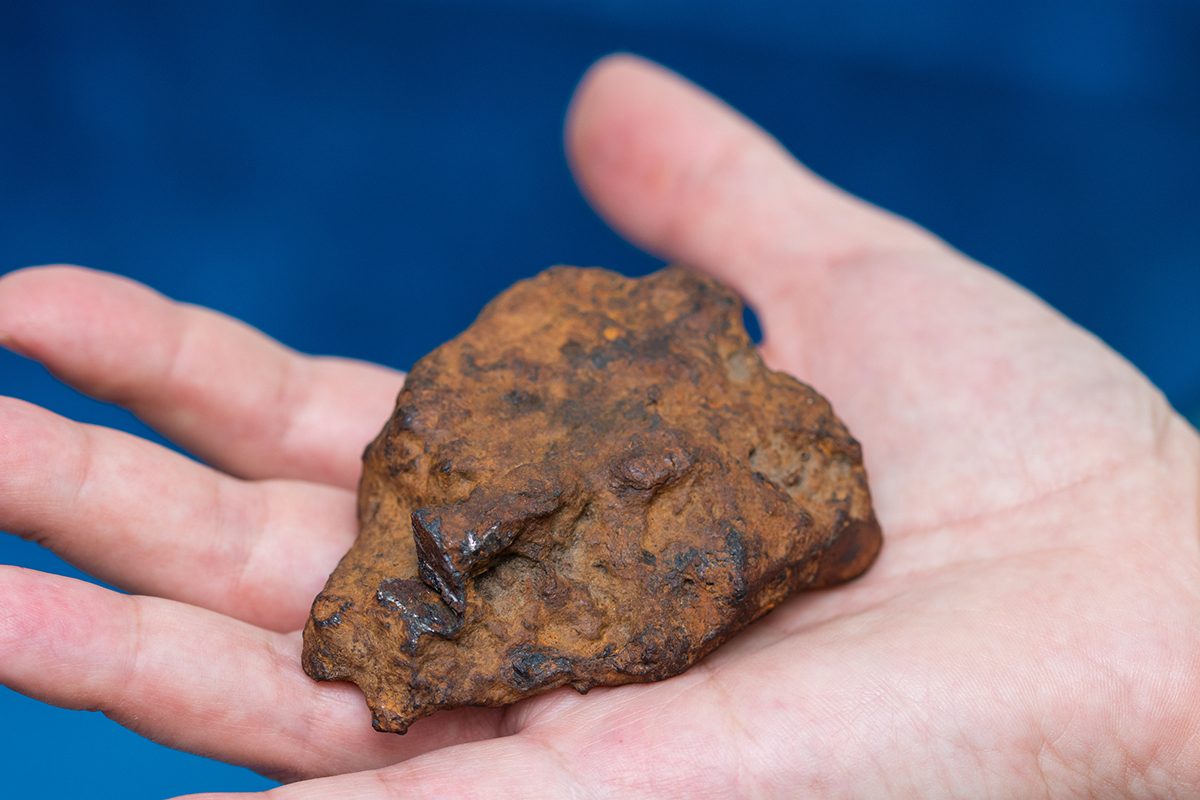 What to do if you think you've found a meteorite. Credit: GRECLAURENTIU / Getty Images